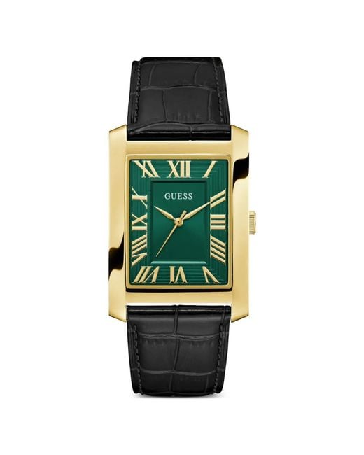 Guess Green 34Mm Watch for men
