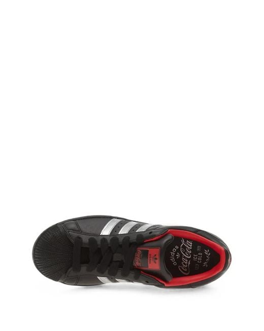 Adidas Black X Coca-Cola Superstar Ii Shoes