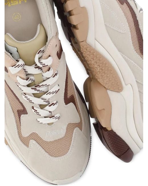 Ash White Addict Panelled Sneakers