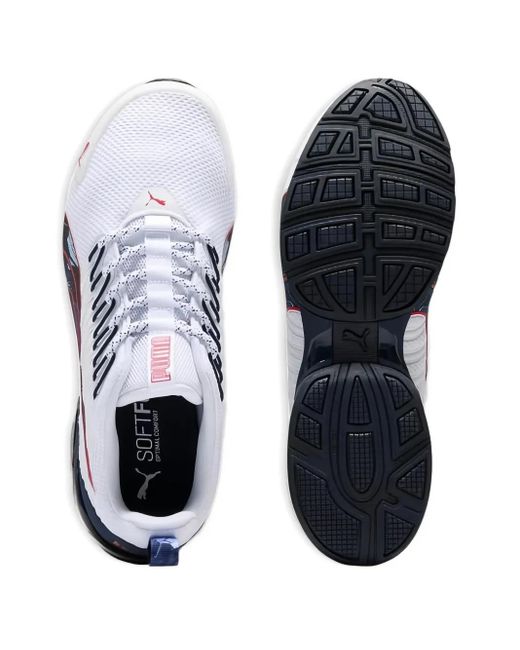 PUMA White Voltaic Evo Retrofuture Sneakers for men