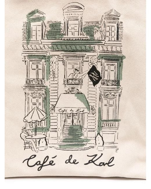 Karl Lagerfeld White Bags