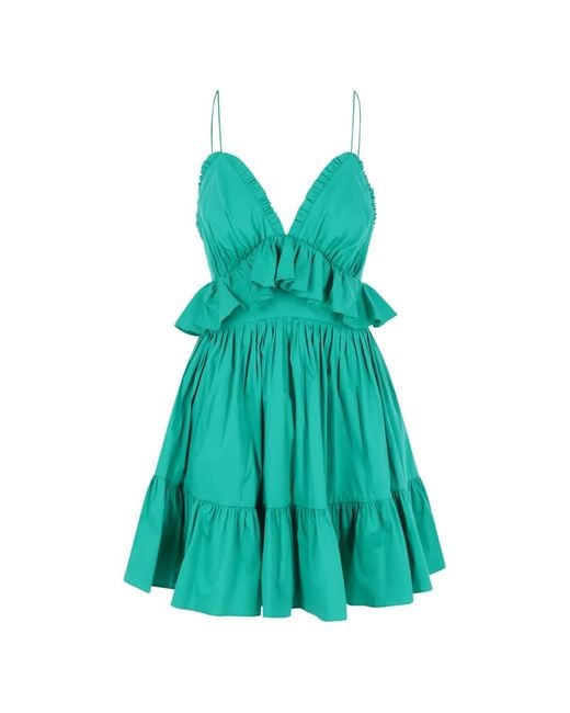 Raquel Diniz Blue Lory Mini Dress