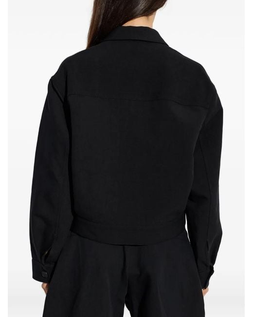 Studio Nicholson Black Calder Patch-Pocket Jacket