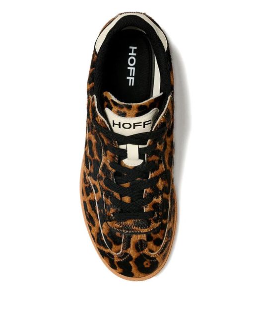 HOFF Brown Park Leopard Printed Sneakers