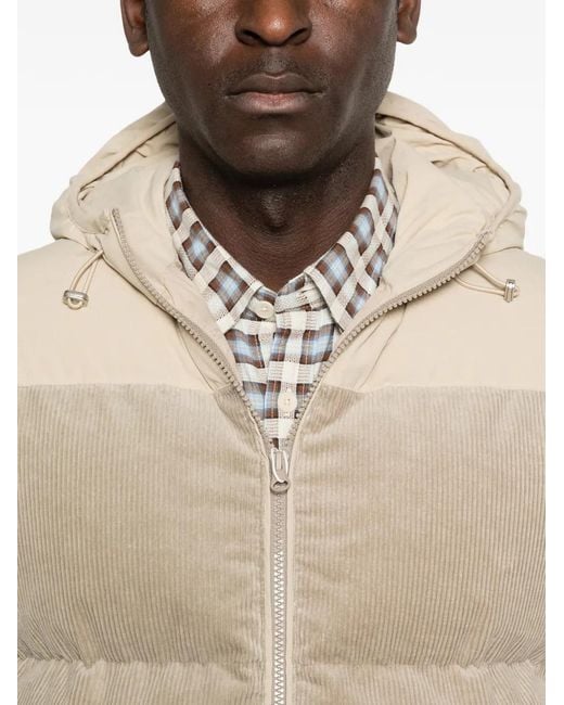 Profuomo Natural Panelled Gilet for men