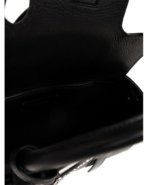Borsa Tote Con Logo di DSquared² in Black