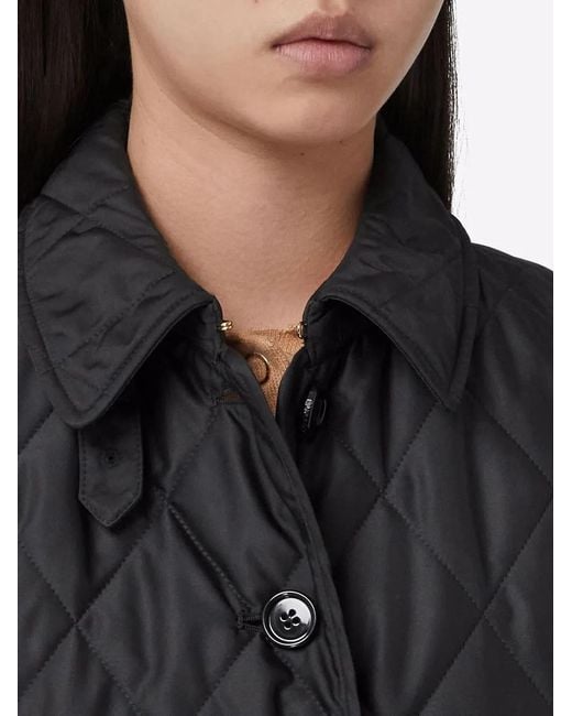 Burberry Gewatteerd Thermojack in het Black