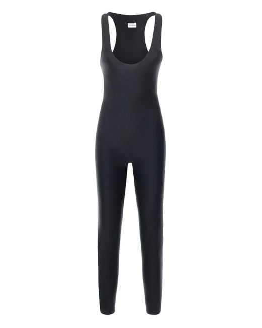 ANDAMANE Blue Racer-Back Jumpsuit
