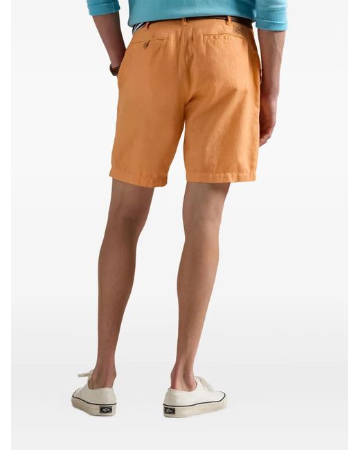 Polo Ralph Lauren Orange Short Chino À Coupe Slim for men