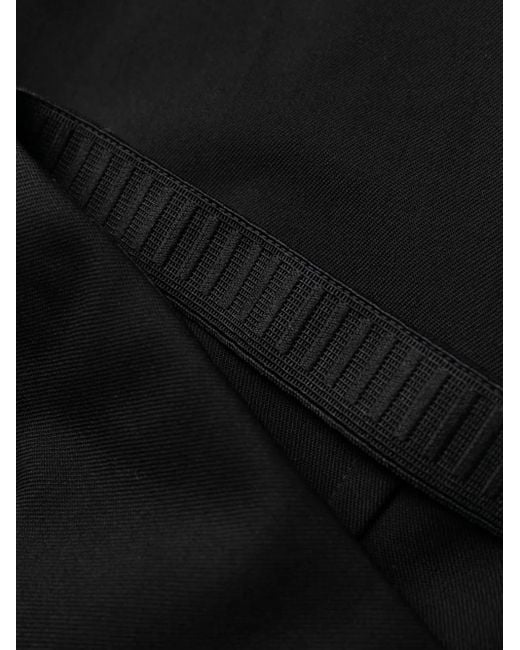 P.A.R.O.S.H. Black Tailored Trousers With Comfortable Waistband