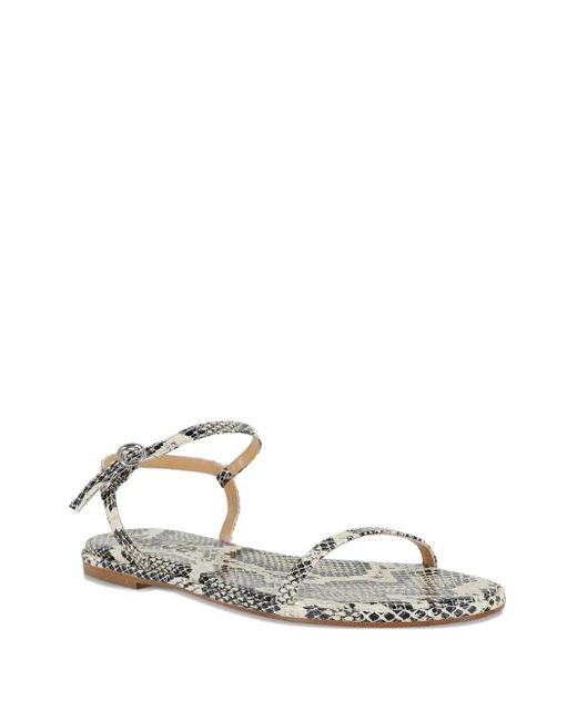 Aeyde White Nettie Sandals