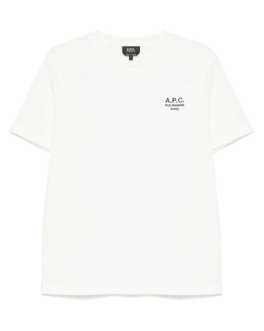 A.P.C. White T-Shirts And Polos for men