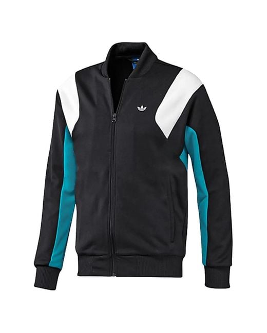 Adidas Blue Logo Detail Jackets for men