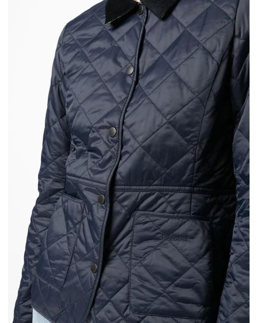 Barbour Blue Deveron Quilted Jacket