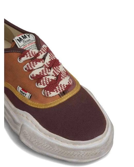 Maison Mihara Yasuhiro Brown Baker Irregular-Sole Sneakers for men