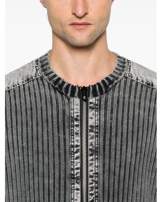 DIESEL Gray K-Matty Cardigan for men