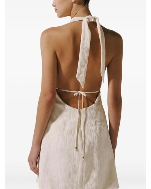Baobab White Louise Mini Dress
