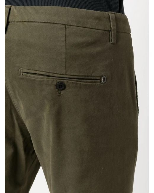 Dondup Green Gaubert Chino Trousers for men