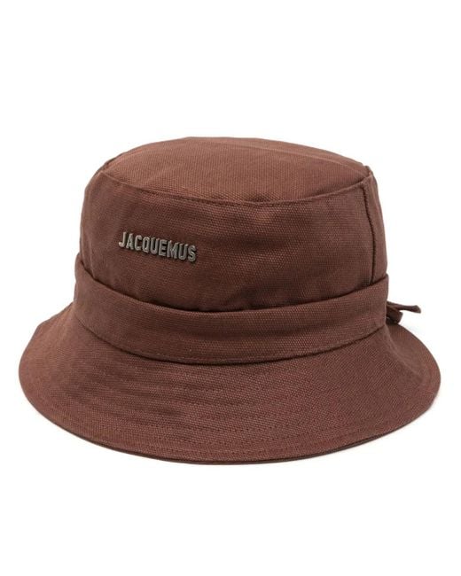 Jacquemus Brown Le Bob Gadjo Bucket Hat