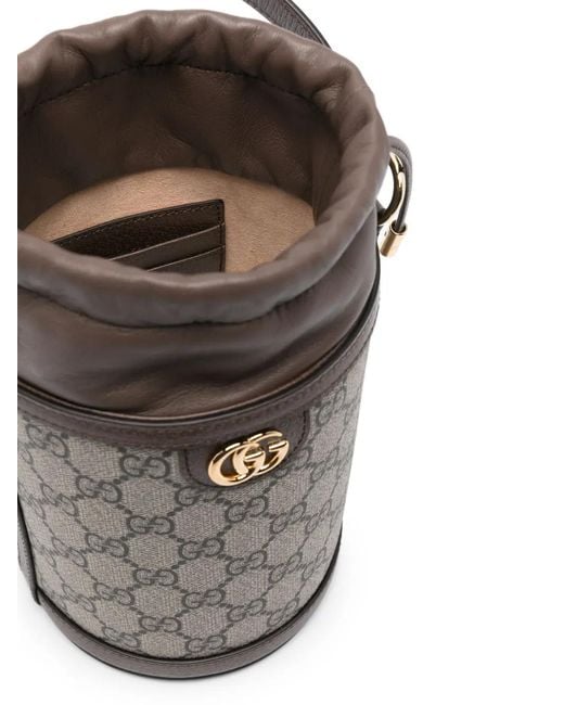Gucci Gray Love Bag Mini Leather Crossbody Bag
