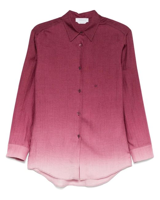 Gabriela Hearst Purple Reyes Shirt