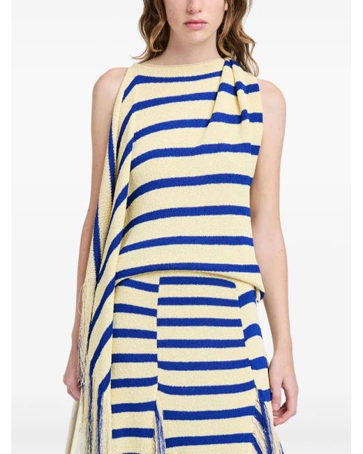 Proenza Schouler Blue Yves Top