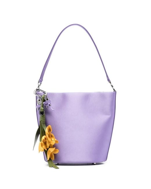 Borsa Tote di Self-Portrait in Purple