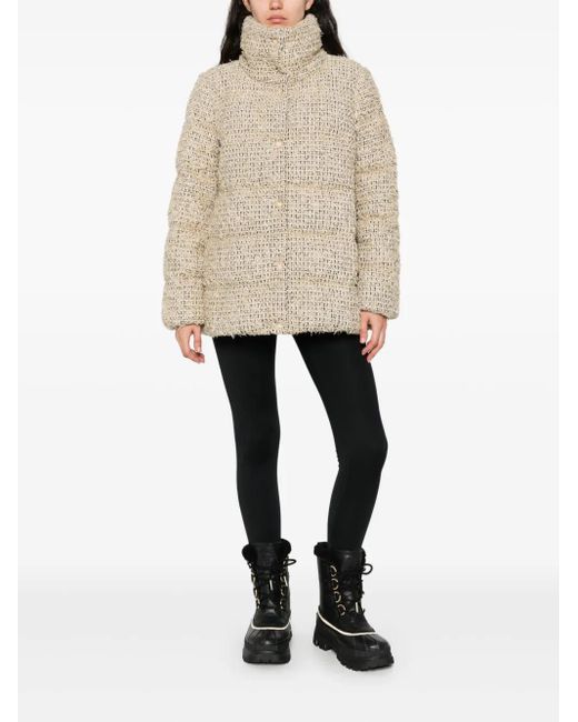 Moncler Natural High-Neck Jacket