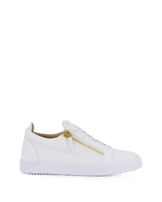 Giuseppe Zanotti White Frankie Sneakers for men