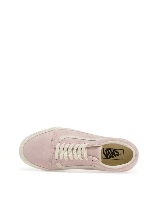 Vans Pink Old Skool Platform Sneakers