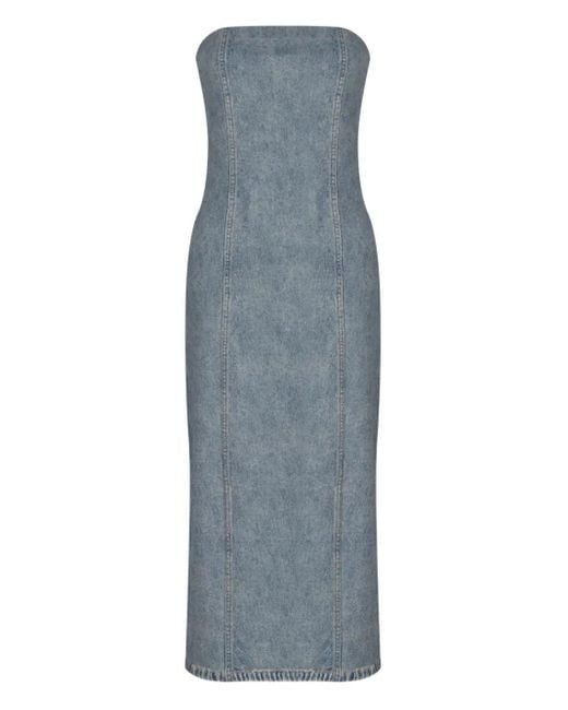 Abito Miramar Ponte Jasmine Midi di Rag & Bone in Blue