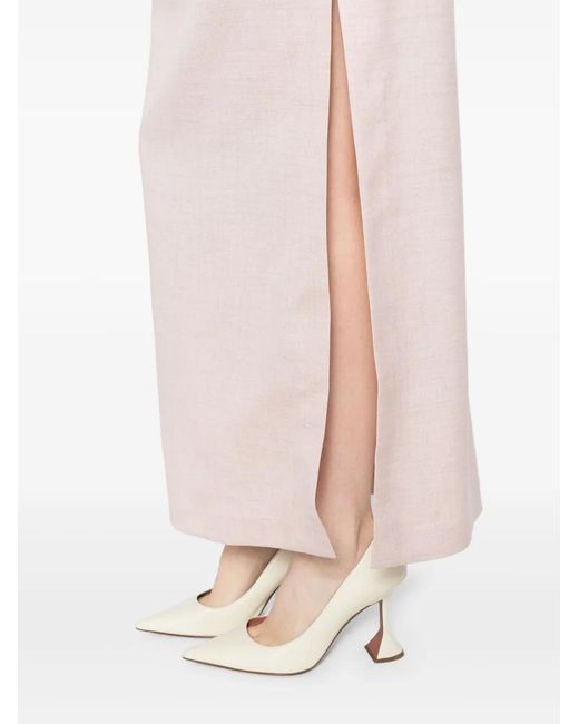 Philosophy Di Lorenzo Serafini Pink Canvas Skirt