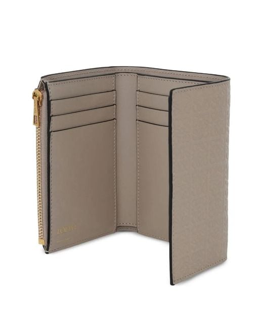 Loewe Gray Portefeuille Repeat À Design Embossé