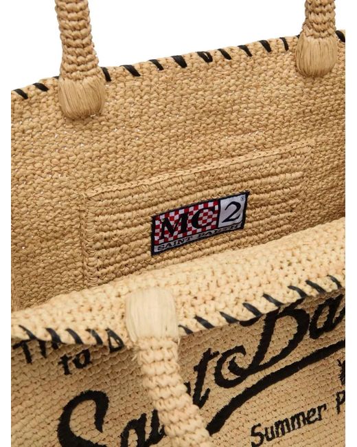 Mc2 Saint Barth Natural Vanity Tote Bag