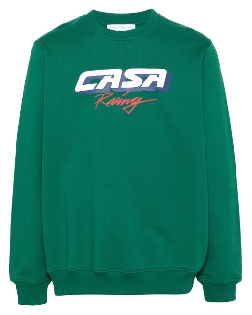 Casablanca Casa Racing 3D Sweatshirt in Green für Herren