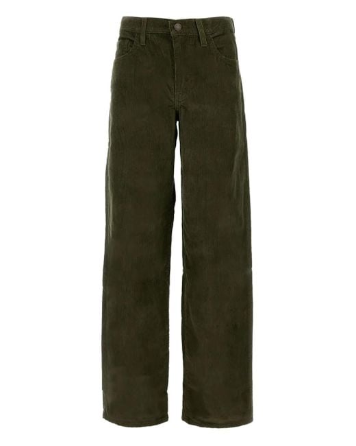 Levi's Green Corduroy Patch-Pocket Trousers