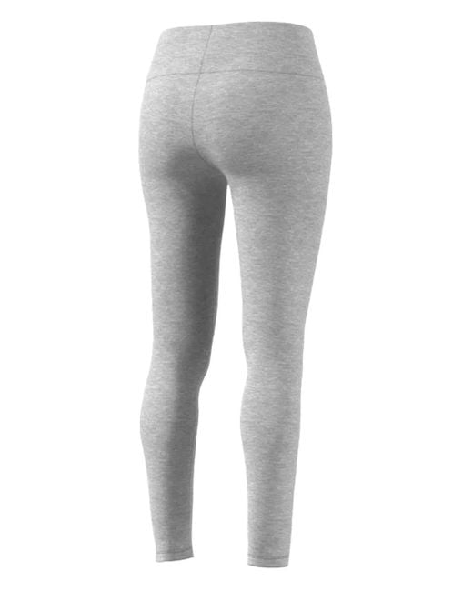 Adidas Gray High-Waisted Leggings