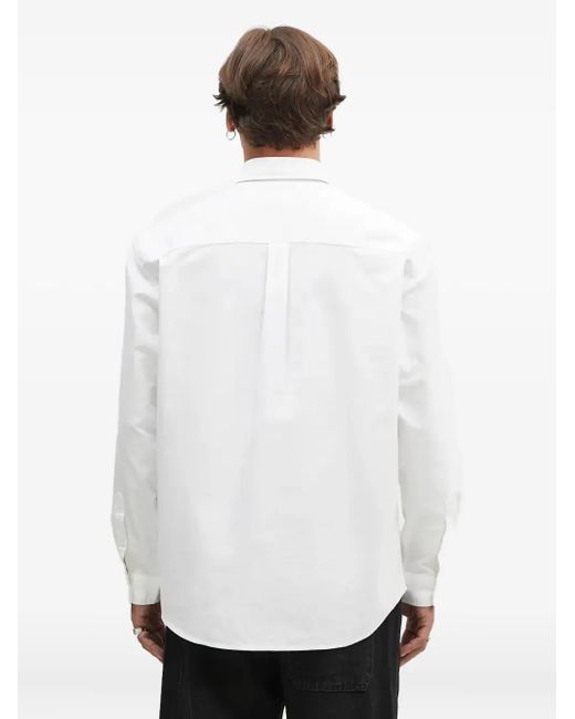 A Bathing Ape White Abc Camo One Point Shirt for men