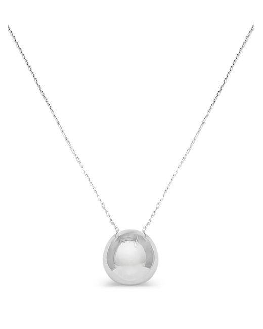 Furla White Sphere Chain Necklace