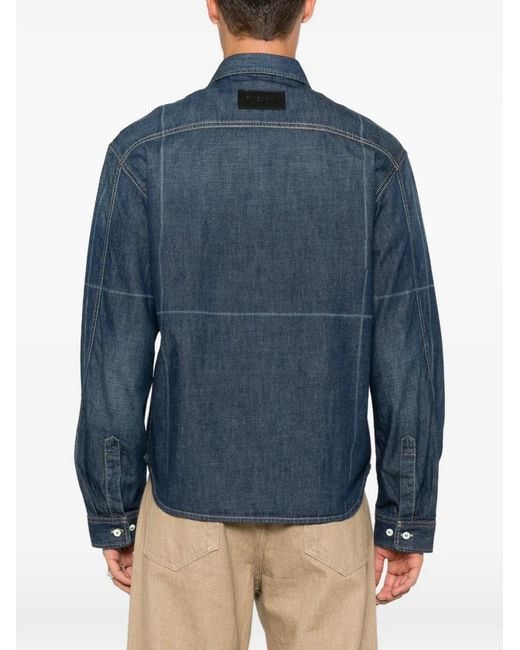 Givenchy Denim Overhemd in het Blue voor heren