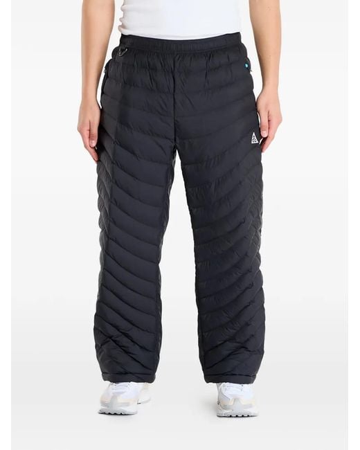 Nike Blue Acg Lava Flow Therma-Fit Track Pants for men