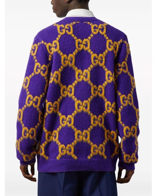 Gucci Gebreid Vest in het Purple voor heren