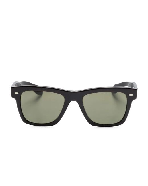 Oliver Peoples Gray N. 04 Sun Square-Frame Sunglasses