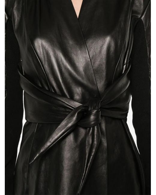 Rick Owens Black Strutter Leather Jacket