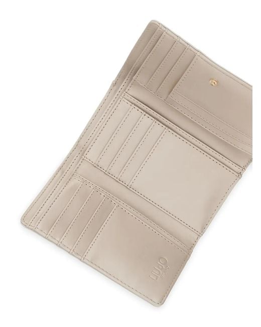 Liu Jo White Logo Detail Wallet