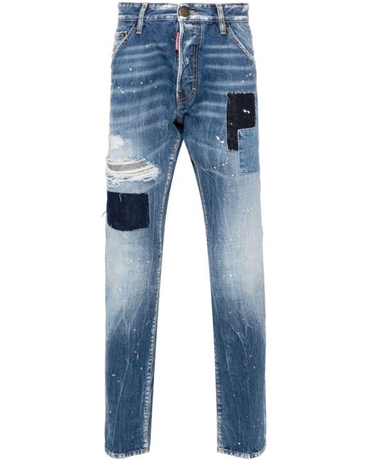 DSquared² Blue Cool Guy Slim-fit Jeans for men