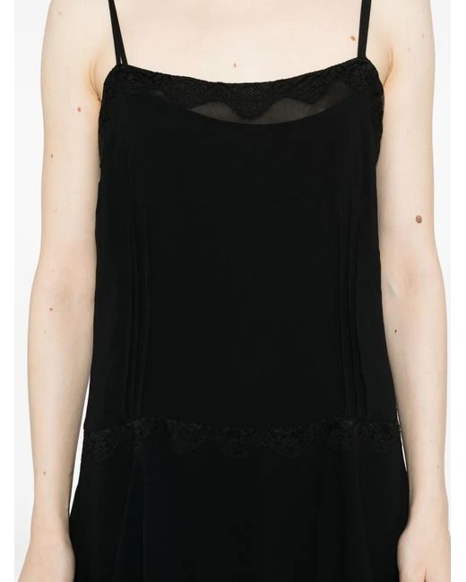 Reformation Black Allis Dress