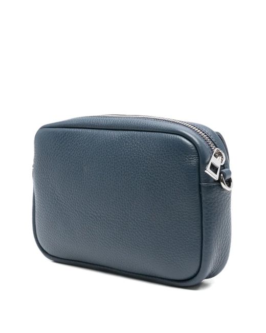 Loewe Blue Pebble Leather Camera Bag for men