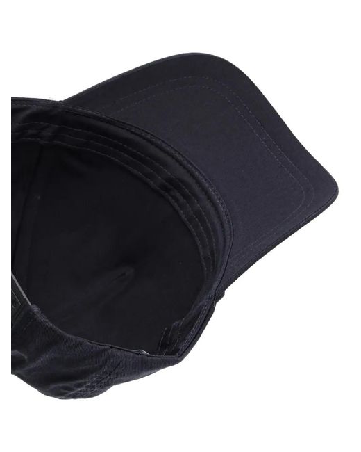 ARMANI EXCHANGE Blue Embroidered-Logo Baseball Cap