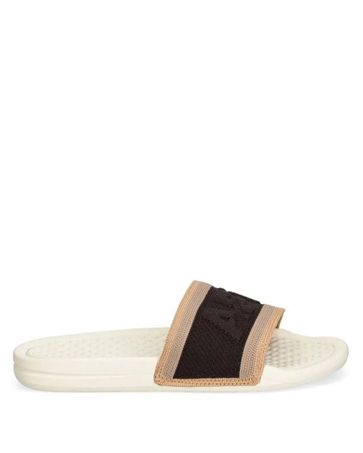 Athletic Propulsion Labs Brown Big Logo Techloom Slides